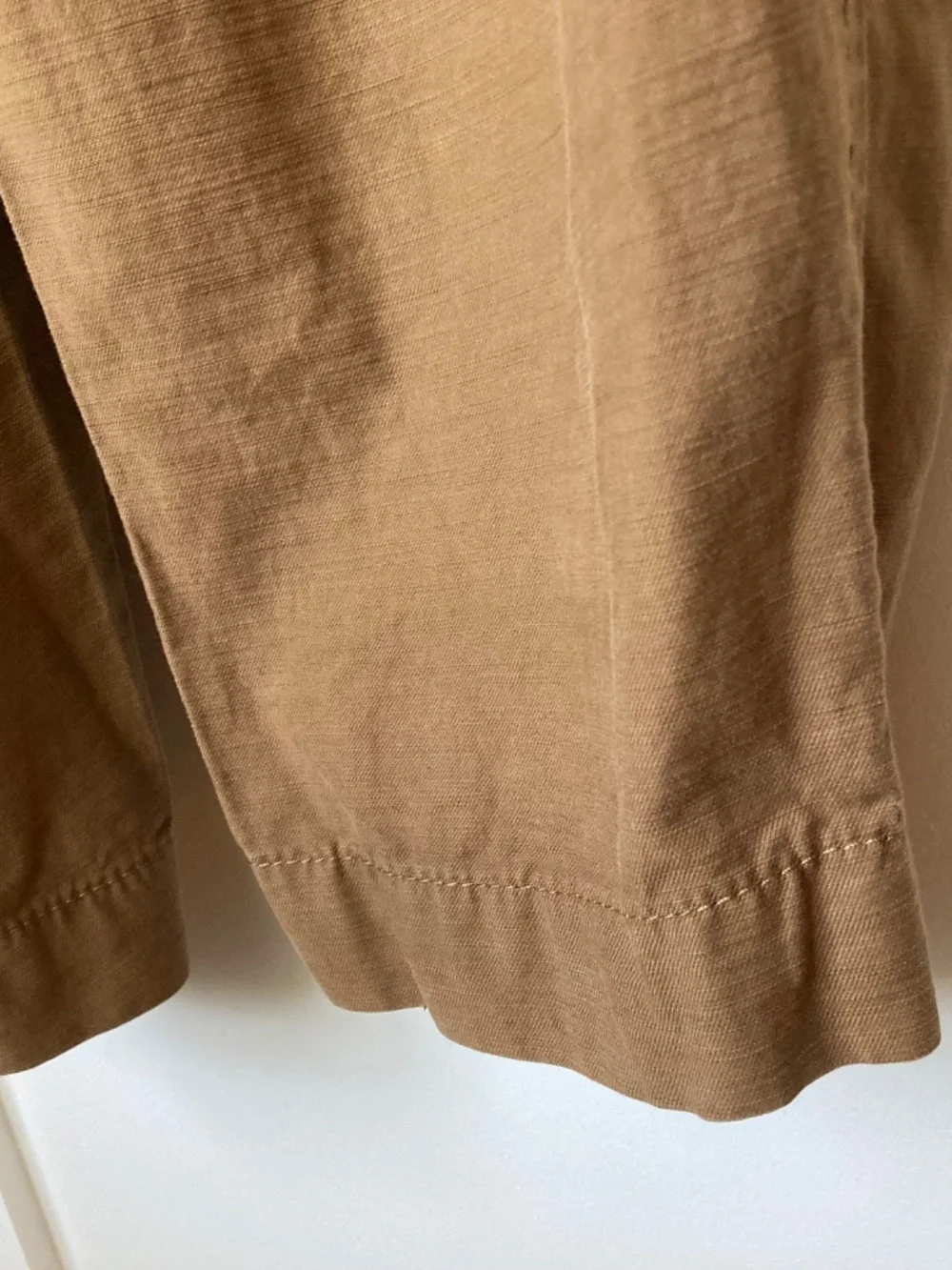 Everlane Fatigue Organic Cotton Barrel Leg Jumpsuit - Brown